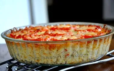 pulykával torta