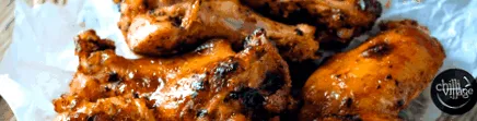 курячі пряно-заскленими