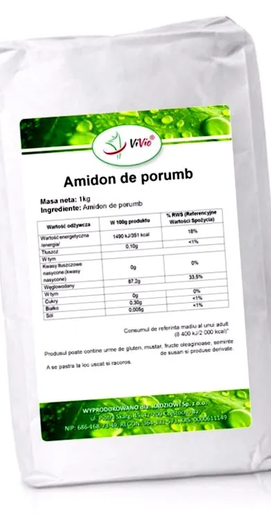 vitaminok kukoricakeményítő