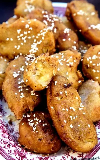 fried banány