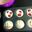 málnával muffin
