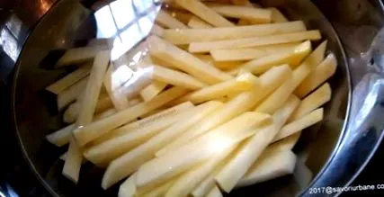 hasábburgonya recept