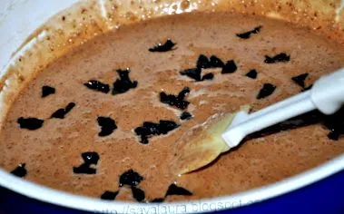 csokoládétorta aszalt