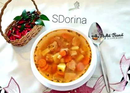 Gina Bradea-val zöldségleves