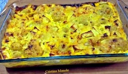 karfiol gratin