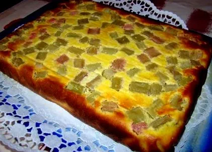 dukan rebarbarával