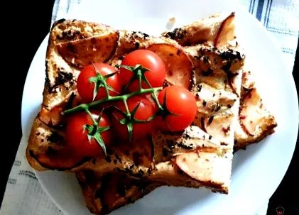 focaccia fehér