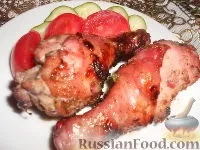 Рецепт курячий шашлик в маринаді з червоної смородини. шашлик