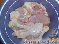 Рецепт курячий шашлик в маринаді з червоної смородини. курячий