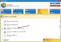 Резервне копіювання та відновлення драйверів Windows резервне