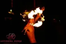 Весільний феєрверк або fire show fire