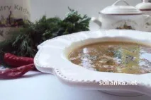 Суп із свіжих білих грибів свіжих