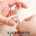 Потовщений край спицями спицями