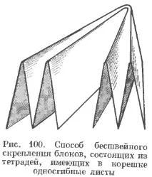 Види безшвейного скріплення блоків види