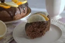 Вологий шоколадно-кавовий пиріг (без яєць) вологий