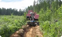 Оранка землі плугом, орати землю плугом у Підмосков’ї, глибока оранка землі у підмосков’ї, плугом