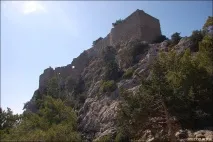 Замок Монолітос - Визначні місця Греції - Острів Родос. замок
