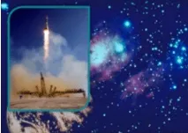 Заняття з аплікації у підготовчій групі - Космічна подорож підготовчій