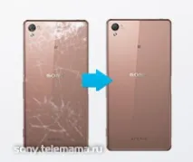 Заміна задньої кришки на Sony Xperia Z3 ціна, терміново поміняти заднє скло на Sony Xperia Z3 sony