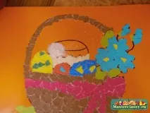 Аплікація в обривній техніці аплікація