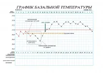 Базальна температура при затримці місячних температура