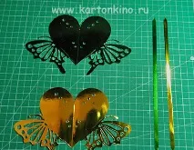валентинка-метелик