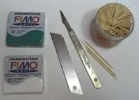 Біжутерія із пластику Fimo біжутерія