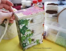 Декоруємо міні-комодик – Ярмарок Майстрів декоруємо