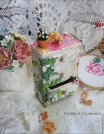 Декоруємо міні-комодик – Ярмарок Майстрів клей