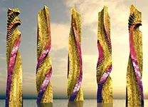 Dynamic tower - найвідоміший у світі проект кінетичного хмарочоса dynamic