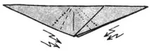 Дракон, Орігамі трикутники