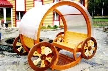 Фото симпатичних альтанок із полікарбонату симпатичних