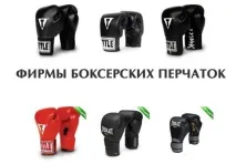Фірмибоксерських рукавичок - відмінності, види, допомога у виборі - Бокс та MMA фірмибоксерських