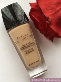 Тональний крем Guerlain Parure de Lumiere (відтінок № 02 Beige Clair) – відгуки, фото та ціна відтінок