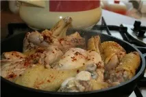 Гедлібже (курка в сметані кабардинською) сметані