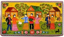 Городецький розпис для початківців по дереву візерунки. городецький