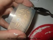 Імітація старовинного срібла з карбуванням старовинного