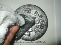 Імітація старовинного срібла з карбуванням срібла