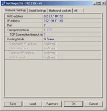 Як налаштувати мережну карту Ethernet на вагах CAS LP 1 вагах