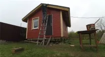 Як пофарбувати вагонку зовні лазні лазні
