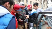 Як проходили зйомки комедій Нуртаса Адамбая зйомки
