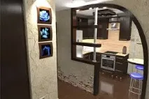 Як розширити кухню за рахунок коридору розширити