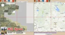Триверстівки прив’язані до Google Map, МД Арена Google