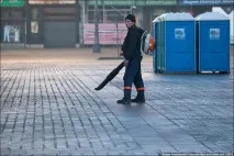 Як прибирають сміття у Кракові сміття