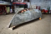 Як зимують яхти класу