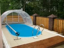 Каркасні басейни для дачі зроблено своїми руками каркасні