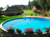 Каркасні басейни для дачі зроблено своїми руками дачі