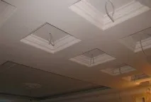 Кесонна стеля своїми руками з дерева стеля