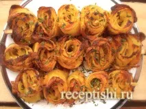 Картопляні троянди, Кулінарні рецепти з фото кулінарні