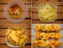 Картопляні троянди, Кулінарні рецепти з фото кулінарні